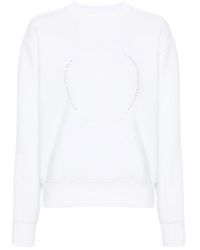 Calvin Klein - Sudadera blanca moda mujer ss 24 - Lyst
