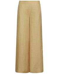 Marella - Broeken ,Bruin ,Mllottelia Wijde Broek - Lyst