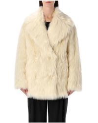 Stand Studio - Faux Fur & Shearling Jackets - Lyst