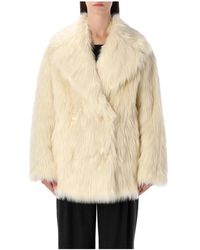 Stand Studio - Faux Fur & Shearling Jackets - Lyst