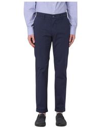 Re-hash - Blaue Casual Chinos Hose Stil - Lyst