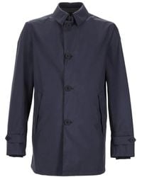 Herno - Single-Breasted Coats - Lyst