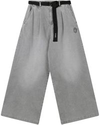 10Days - Pantalon Color Gris - Lyst