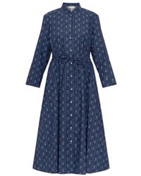 Tory Burch - Cotton Shirtdress - Lyst