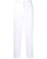 P.A.R.O.S.H. - Trousers > straight trousers - Lyst