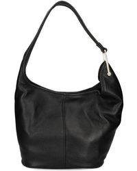 Michael Kors - Schwarze leder tote tasche - Lyst