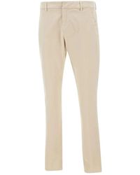 Dondup - Stretch Katoenen Broek - Lyst