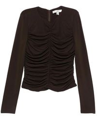 FRAME - Blouse Met Geplooid Voorpand - Lyst