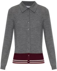 IRO - Truien & Vesten ,Grijs ,Wol Miel Cardigan - Lyst