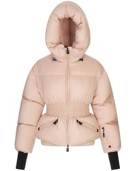 Moncler - Jassen ,Roze ,Polyester Roze Donsjas Grenoble Stijl - Lyst