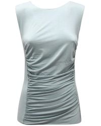 Armani - Sleeveless Tops - Lyst