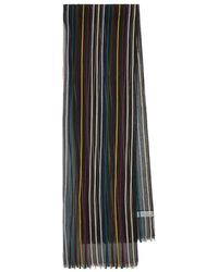 Paul Smith - Sciarpa Multiriga Ps Trasparente - Lyst
