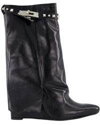 Gibaldi - Studded Leren Sleehakken - Lyst