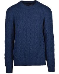Fay - Rundhals-Pullover - Lyst