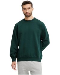 Poc - Fitness ,Groen ,Katoen Crew Sweatshirt - Lyst