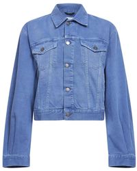 Haikure - Cropped Denim Jacket - Lyst