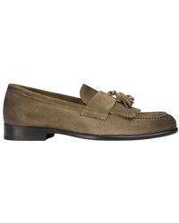 Doucal's - Wildlederloafer mit quasten und fransen | kakao - Lyst