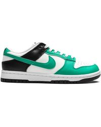 Nike - Fitness ,Veelkleurig ,Leer Dunk Low 'Celtics' Sneakers - Lyst