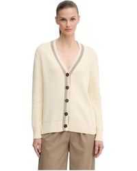 GANT - Button V-Neck Cardigan - Lyst
