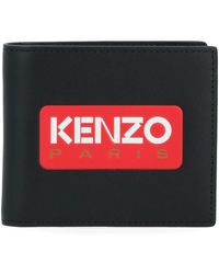 KENZO - Portemonnaie mit Print - Lyst