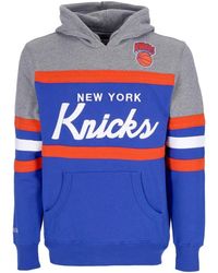 Mitchell & Ness - Hoodies & Sweatvesten ,Veelkleurig ,Katoen Nba Headcoach Hoodie Hardwood Classics - Lyst