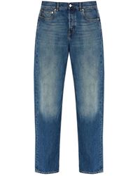 McQueen - Straight Jeans - Lyst