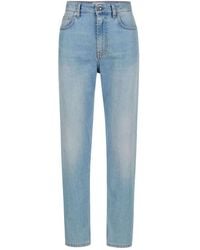 Iceberg - Indigo mom comfort fit 5-pocket denim hose - Lyst