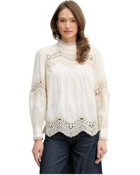 Ouí - Overhemden ,Katoen Katoenen Blouse - Lyst