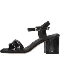 Janet & Janet - Schoenen ,Zwart ,Leer J-212 Sandal - Lyst