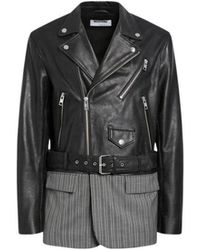 Moschino - Leather Jackets - Lyst
