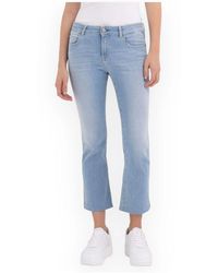 Replay - Jeans > cropped jeans - Lyst