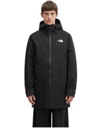 The North Face - Fitness ,Zwart ,Leer Range Down Parka - Lyst