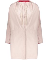 Moorer - Jassen ,Wol Omkeerbare Wollen Jas Met Jacquard Intarsia - Lyst