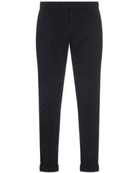 Dondup - Blaue slim chino hose - Lyst
