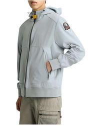 Parajumpers - Jassen ,Blauw ,Polyester Abner Hooded Bomber - Lyst