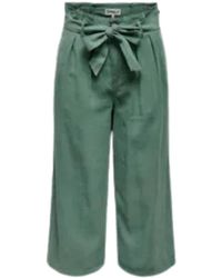 ONLY - Cropped Trousers - Lyst