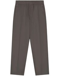 OLAF HUSSEIN - Broeken ,Grijs ,Slim Elasticated Pant - Lyst