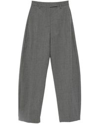 Thelatest - Tapered Trousers - Lyst