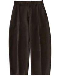 Studio Nicholson - Broeken ,Bruin ,Katoen Fume Pant - Lyst