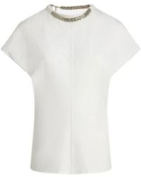 Circus Hotel - T-Shirt Met Afneembare Juwelen Ketting - Lyst