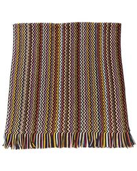 Missoni - Accessoires ,Veelkleurig ,Wol Kleurrijke Geometrische Deken - Lyst