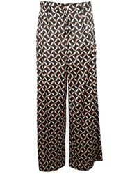 Think! - Wide Trousers - Lyst