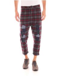 Daniele Alessandrini - Cropped Trousers - Lyst