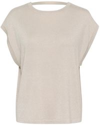 Kaffe - Round-Neck Knitwear - Lyst