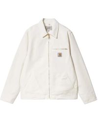 Carhartt - Jassen ,Wit ,Katoen Detroit Jacket - Lyst