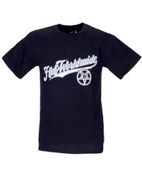 Huf - Zwarte Tee Met Thrasher Logo - Lyst