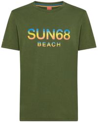 Sun 68 - T-Shirts - Lyst