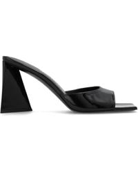 The Attico - Mini Devon 85 Patent Leather Sandals - Lyst