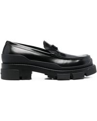 Givenchy Loafers Met Logo-reliëf - Zwart