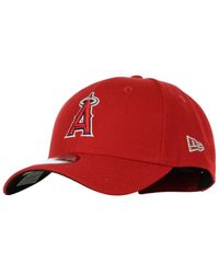 KTZ - Accessoires ,Rood ,Polyester 9Forty Curved Visor Cap - Lyst